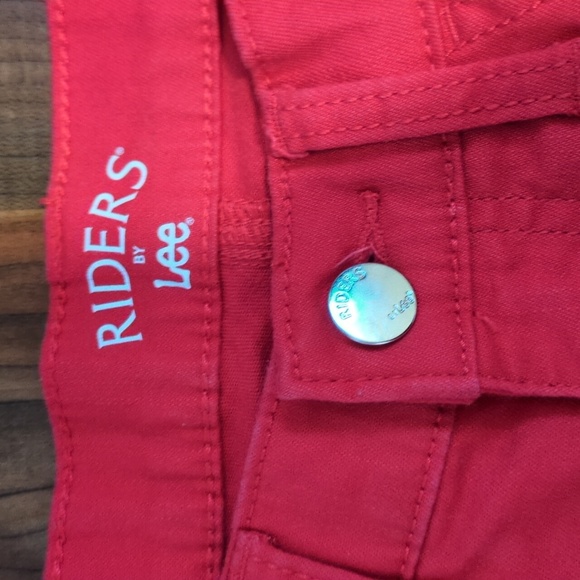 Red Jeans 4P Riders by Lee - Picture 2 of 4